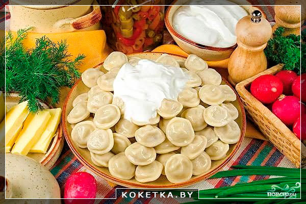 Рецепт приготовления пельменей с начинкой из творога, вареных яиц и зеленого лука