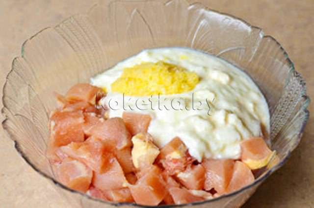 Курица в соусе карри