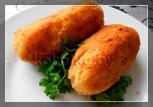 Картофельные зразы с грибами