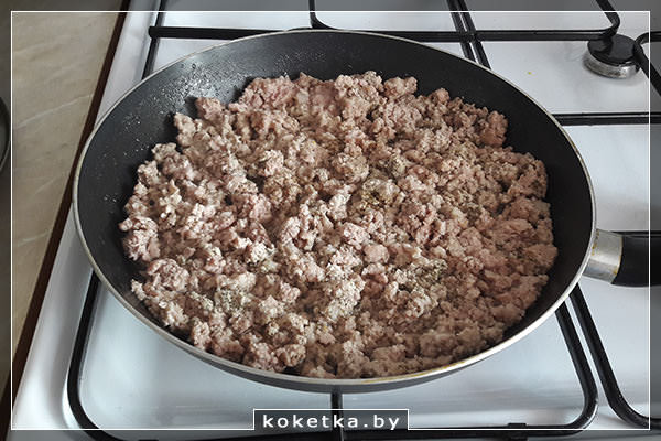 Обжаренный фарш