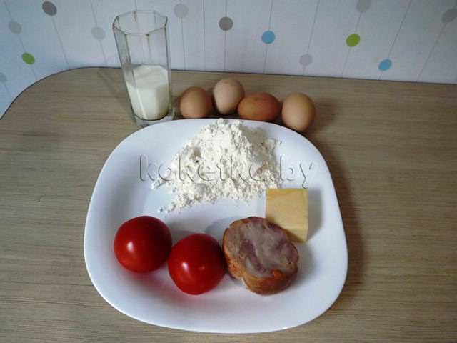 Быстрая пицца на сковороде