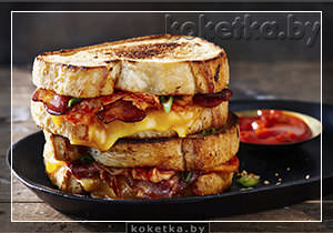 Kimcheese – сэндвич с беконом, сыром и капустой Кимчи 