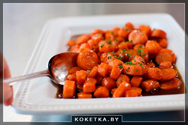 рецепт приготовления вкусной жаренной моркови с фото