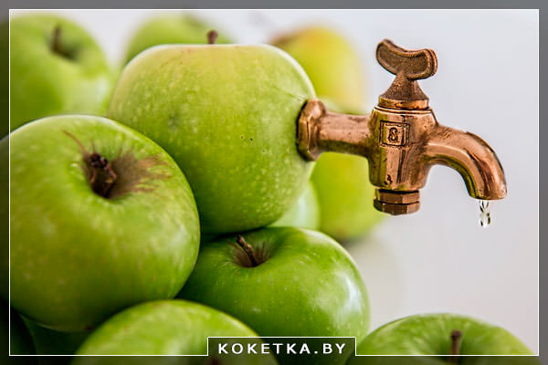 Яблочный сок прямого отжима 