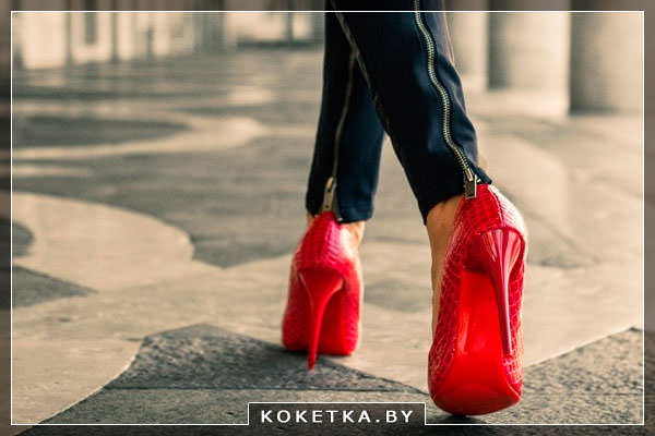 правильно ходить на каблуках