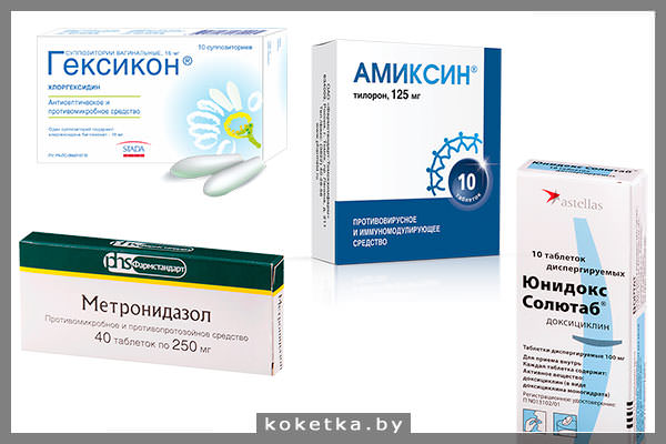 Препараты для лечения уреаплазмоза